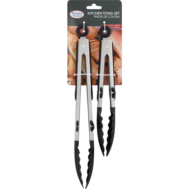 slide 1 of 1, ALPINE CUISINE Alpine Tong 2Pc, 1 ct