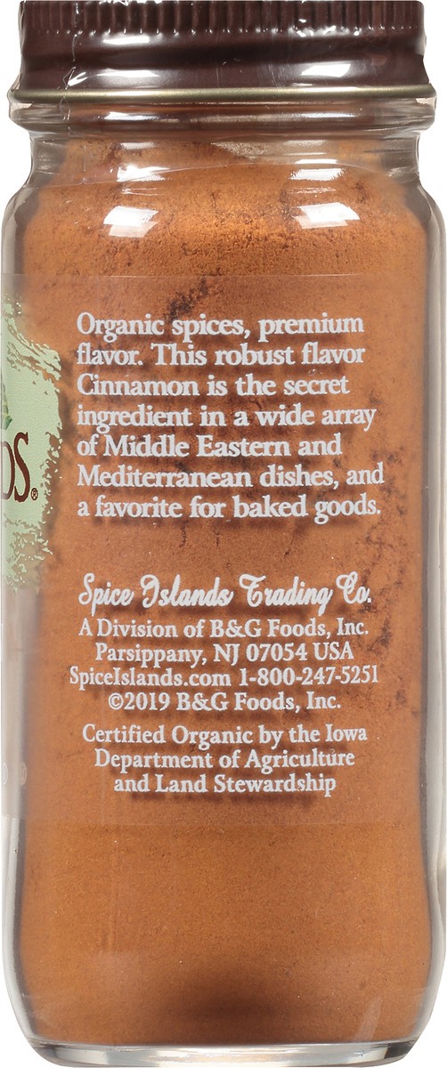 slide 6 of 7, Spice Islands Organic Ground Saigon Cinnamon 1.5 oz, 1.5 oz