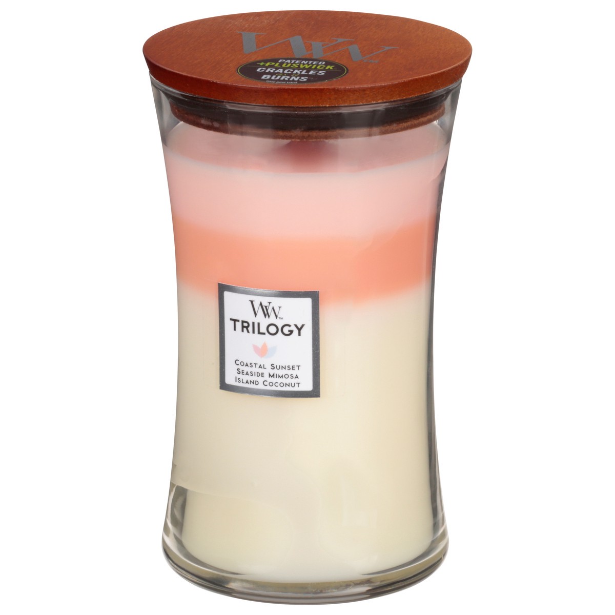 slide 8 of 9, WW Trilogy Island Getaway Coastal Sunset Seaside Mimosa Island Coconut Candle 1 ea, 1 ct