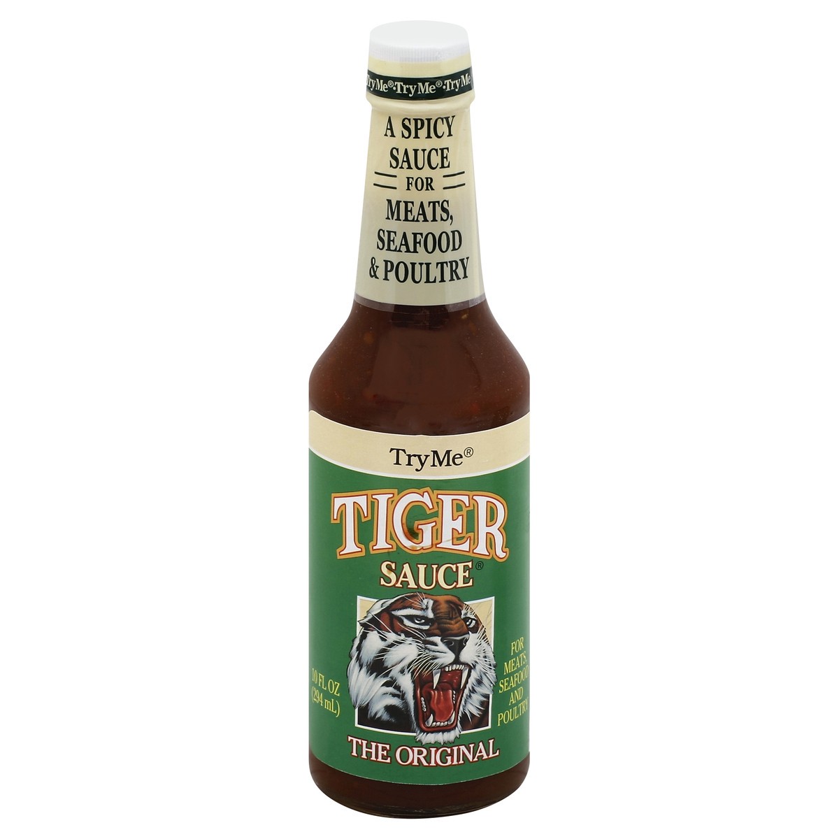 slide 2 of 3, TryMe Tiger Sauce, 10 fl oz