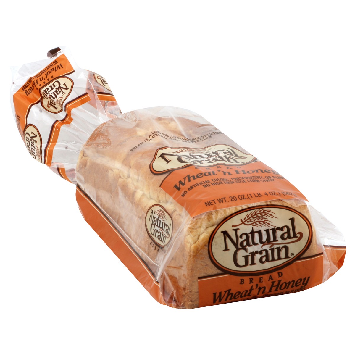 slide 4 of 6, Natural Grain Bread 20 oz, 20 oz