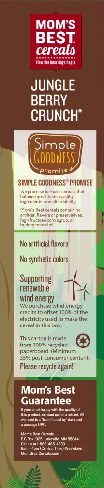 slide 3 of 6, 1/13 Momsbest Jungle Berry Crunch, 13 oz