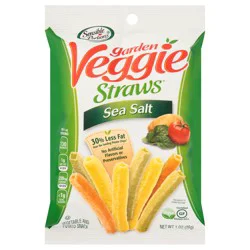 Sensible Portions Garden Veggie Straws Sea Salt Vegetable & Potato Snack 1 oz. Bag
