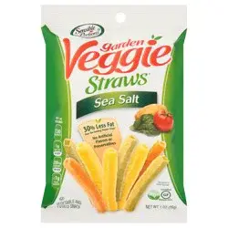Sensible Portions Garden Veggie Straws Sea Salt Vegetable & Potato Snack 1 oz. Bag