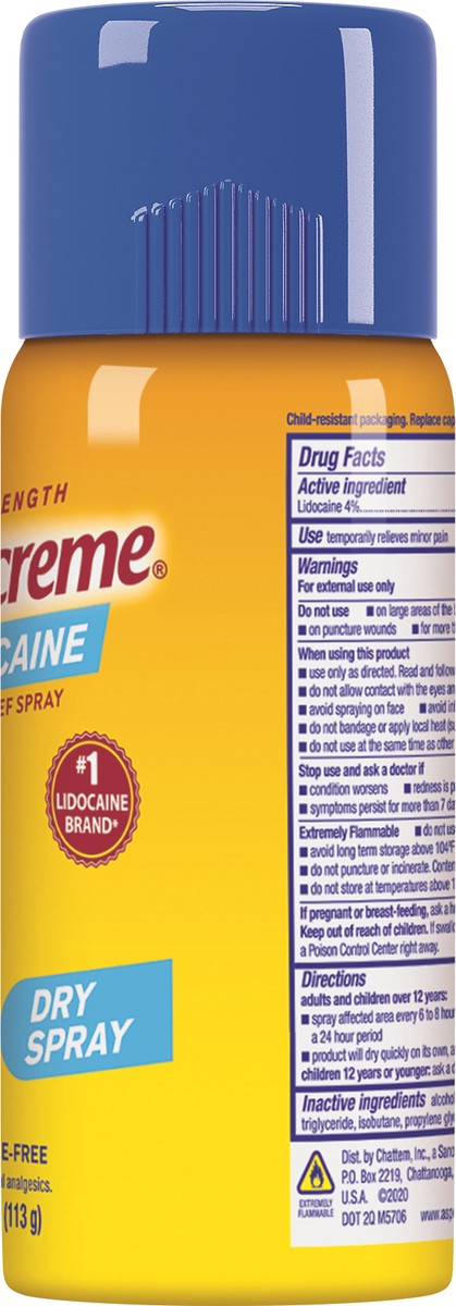 slide 5 of 5, Apercreme Pain Relief Spray With Lidocaine, 4 fl oz