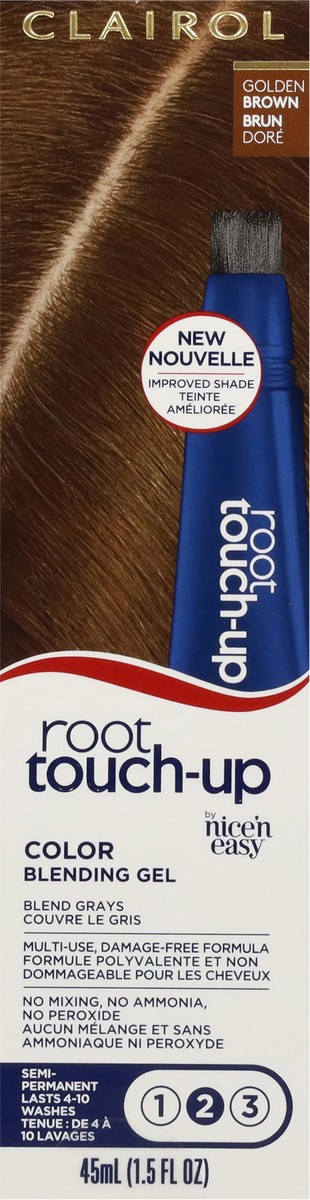slide 4 of 12, Root Touch-Up Golden Brown Color Blending Gel 1.5 fl oz, 1.5 fl oz