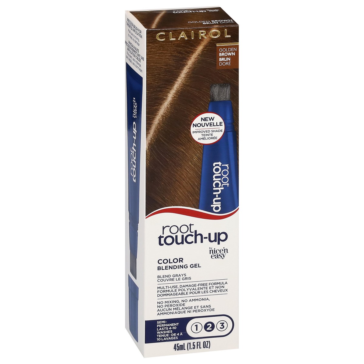 slide 9 of 12, Root Touch-Up Golden Brown Color Blending Gel 1.5 fl oz, 1.5 fl oz