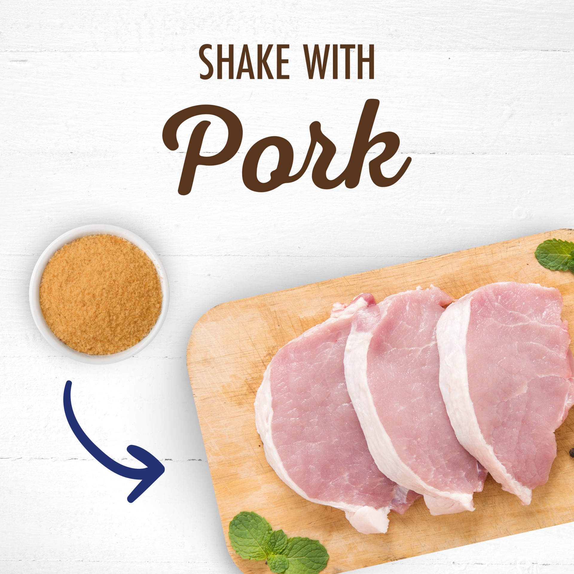 slide 4 of 5, Shake 'N Bake Original Pork Seasoned Coating Mix Value Size, 10 oz Box, 4 ct Packets, 4 ct