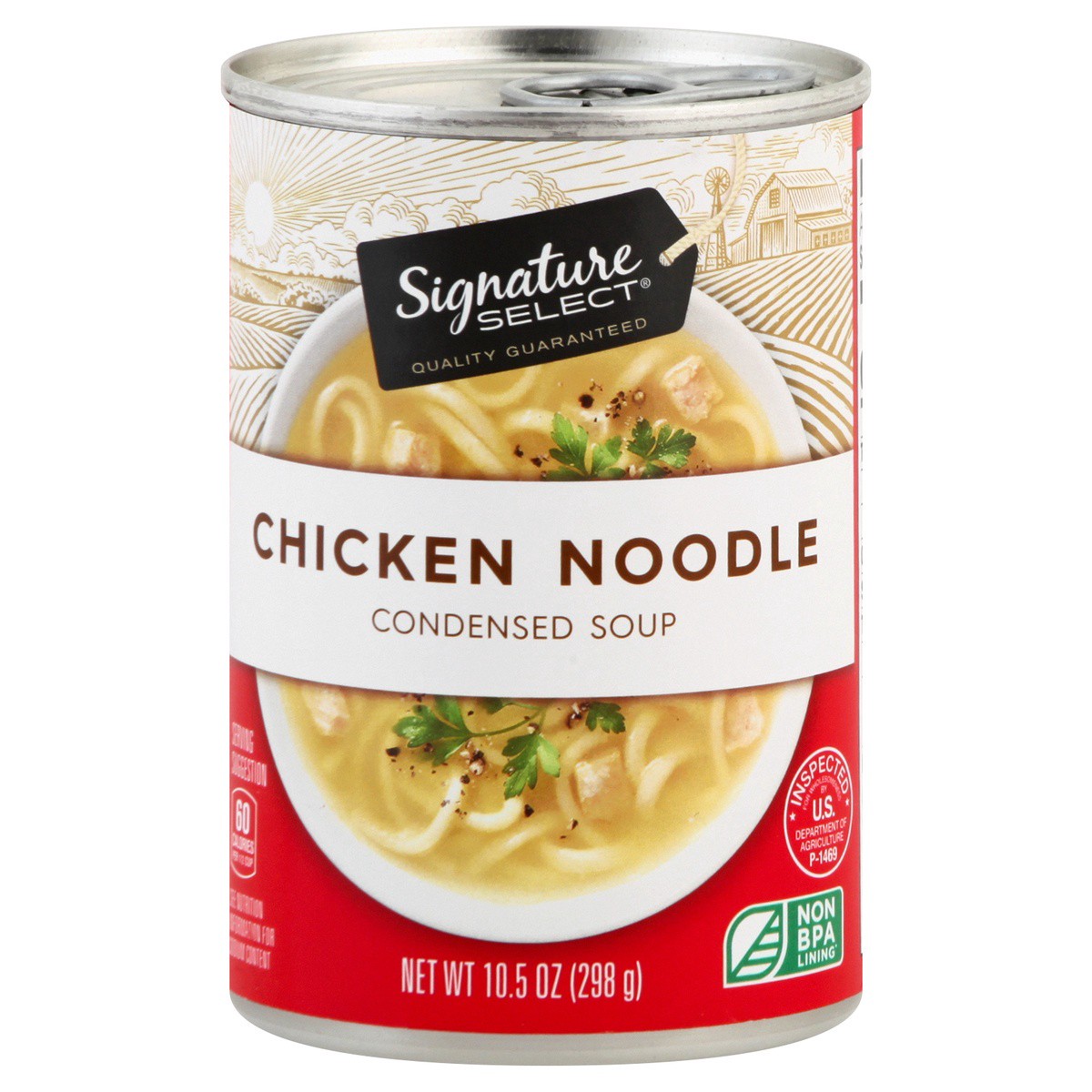 slide 1 of 7, Signature Select Soup Condensed Chicken Noodle - 10.5 Oz, 10.5 oz