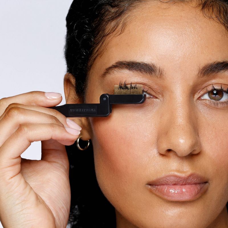 slide 4 of 5, Tweezerman Folding EyeLash Comb, 1 ct