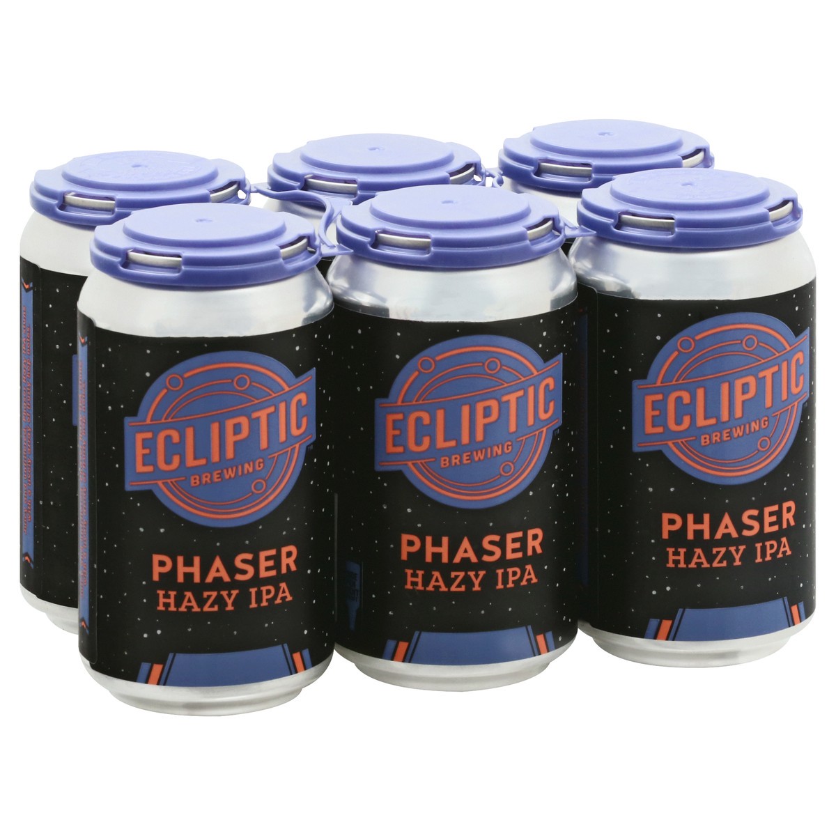 slide 6 of 11, Ecliptic Brewing Phaser Hazy IPA Beer 6 ea, 6 ct; 12 oz