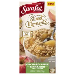 Sara Lee  Fruit Cobbler Sweet Moments 2CT Orchard Apple Cinnamon 8CT/10oz