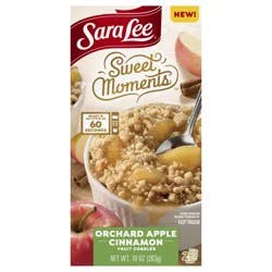 Sara Lee Fruit Cobbler Sweet Moments 2CT Orchard Apple Cinnamon 8CT/10oz