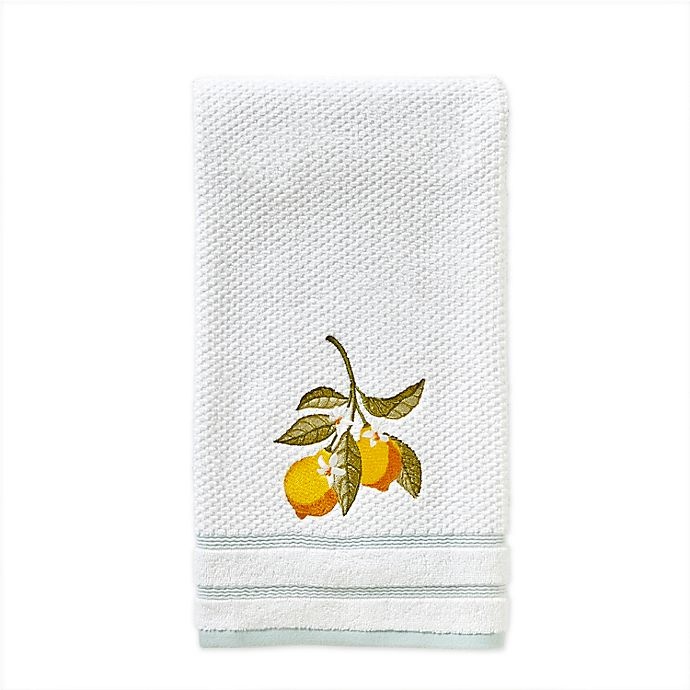 slide 1 of 3, Vern Yip by SKL Home Citrus Grove Bath Towel - Aqua, 1 ct