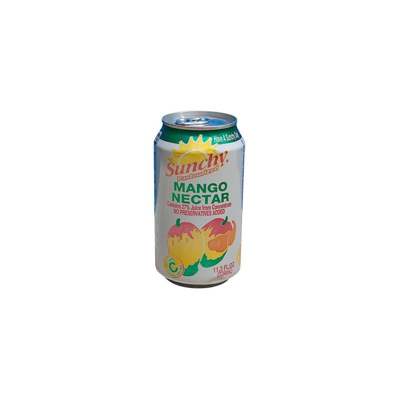 slide 1 of 3, Sunchy Mango Nectar - 11.3 fl oz Can, 11.3 fl oz