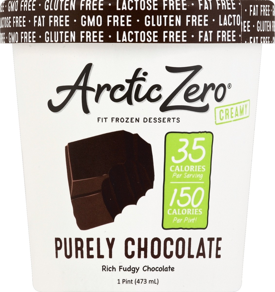 slide 3 of 3, Arctic Zero Artic Zero Purely Chocolate Frozen Dessert-Arctice Zero, 16 oz