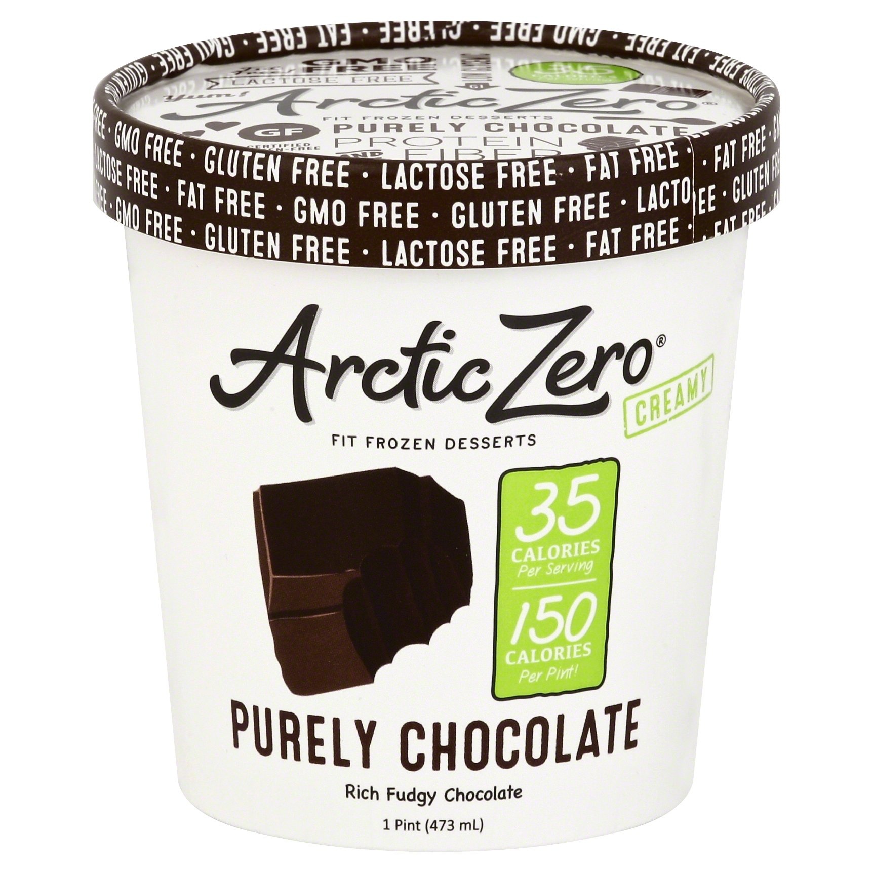 slide 1 of 3, Arctic Zero Artic Zero Purely Chocolate Frozen Dessert-Arctice Zero, 16 oz