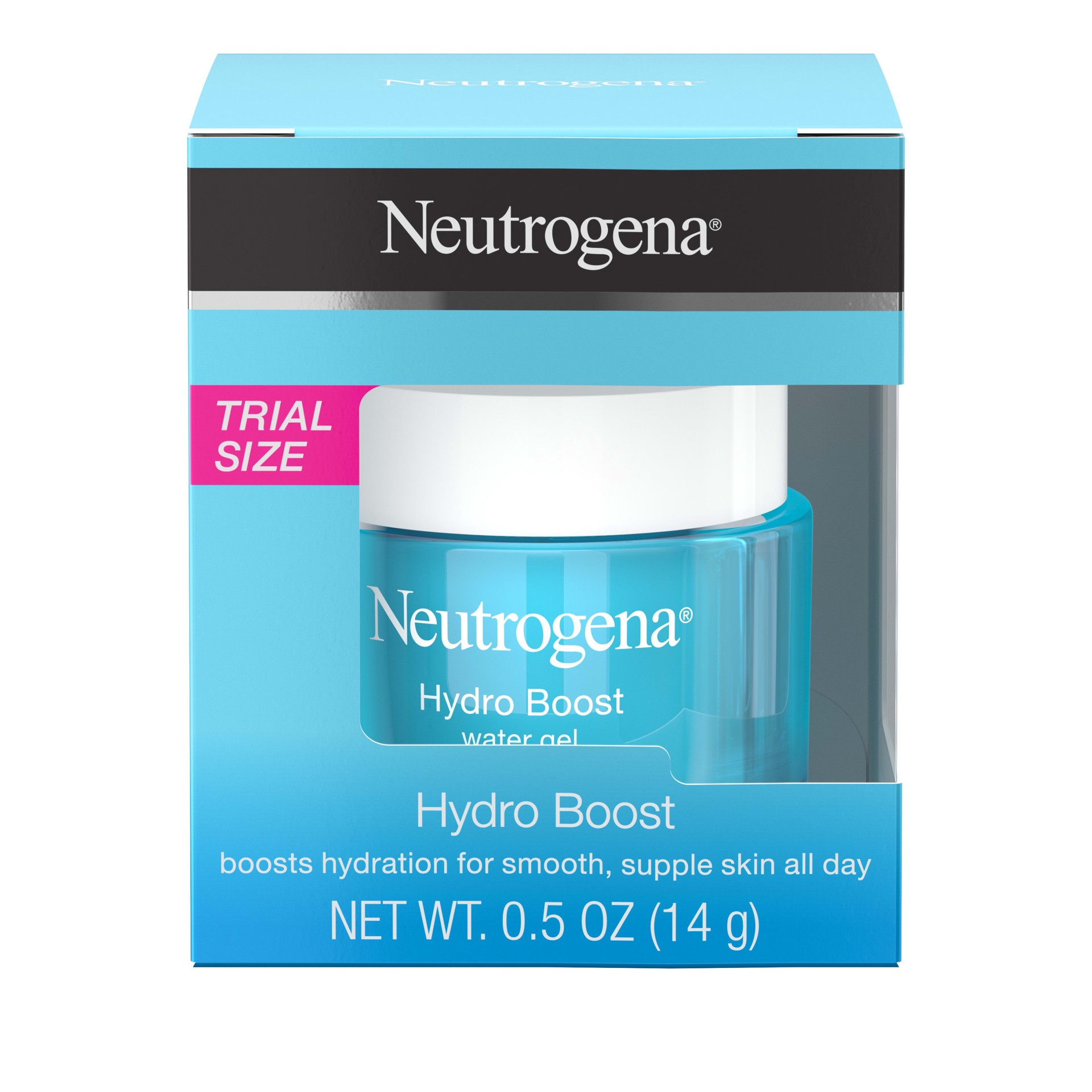 slide 3 of 5, Neutrogena Hydro Boost Hydrating Water Gel Moisturizer with Hyaluronic Acid for Dry Skin - Travel Size - .5 oz, 0.5 oz