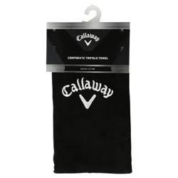 Callaway Black 23 Trifold Towel, 1 ea