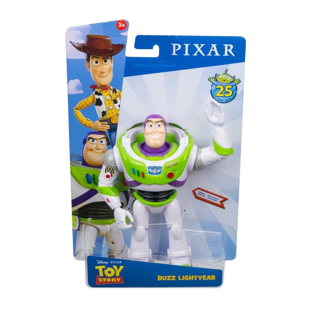 slide 7 of 7, Toy Story Disney Pixar Toy Story Buzz Lightyear Figure, 11 in