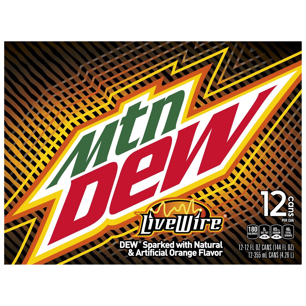 slide 3 of 8, Mountain Dew Soda - 9 lb, 144 oz