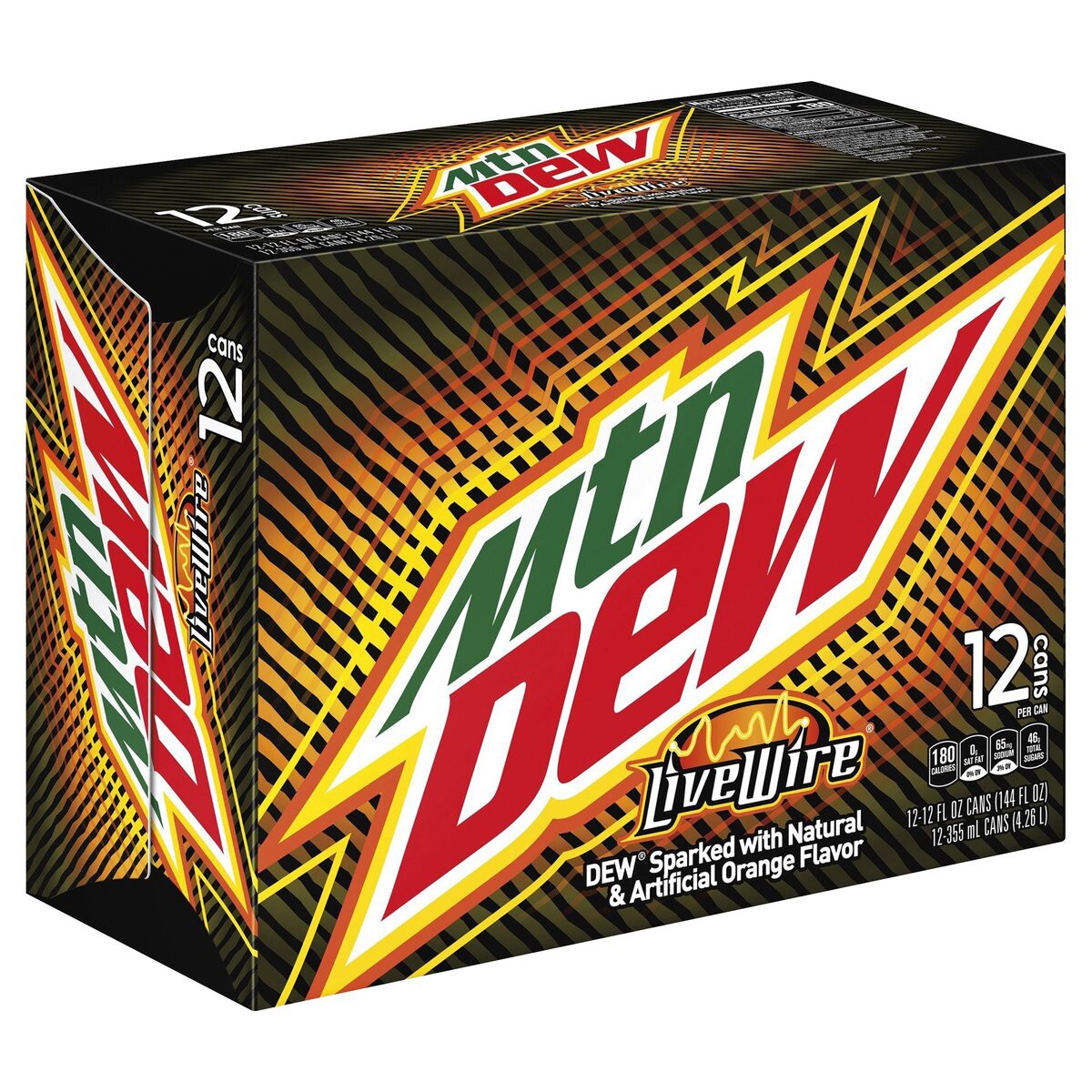 slide 4 of 8, Mountain Dew Soda - 9 lb, 144 oz