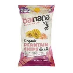 Barnana Organic Himalayan Pink Sea Salt Plantain Chips