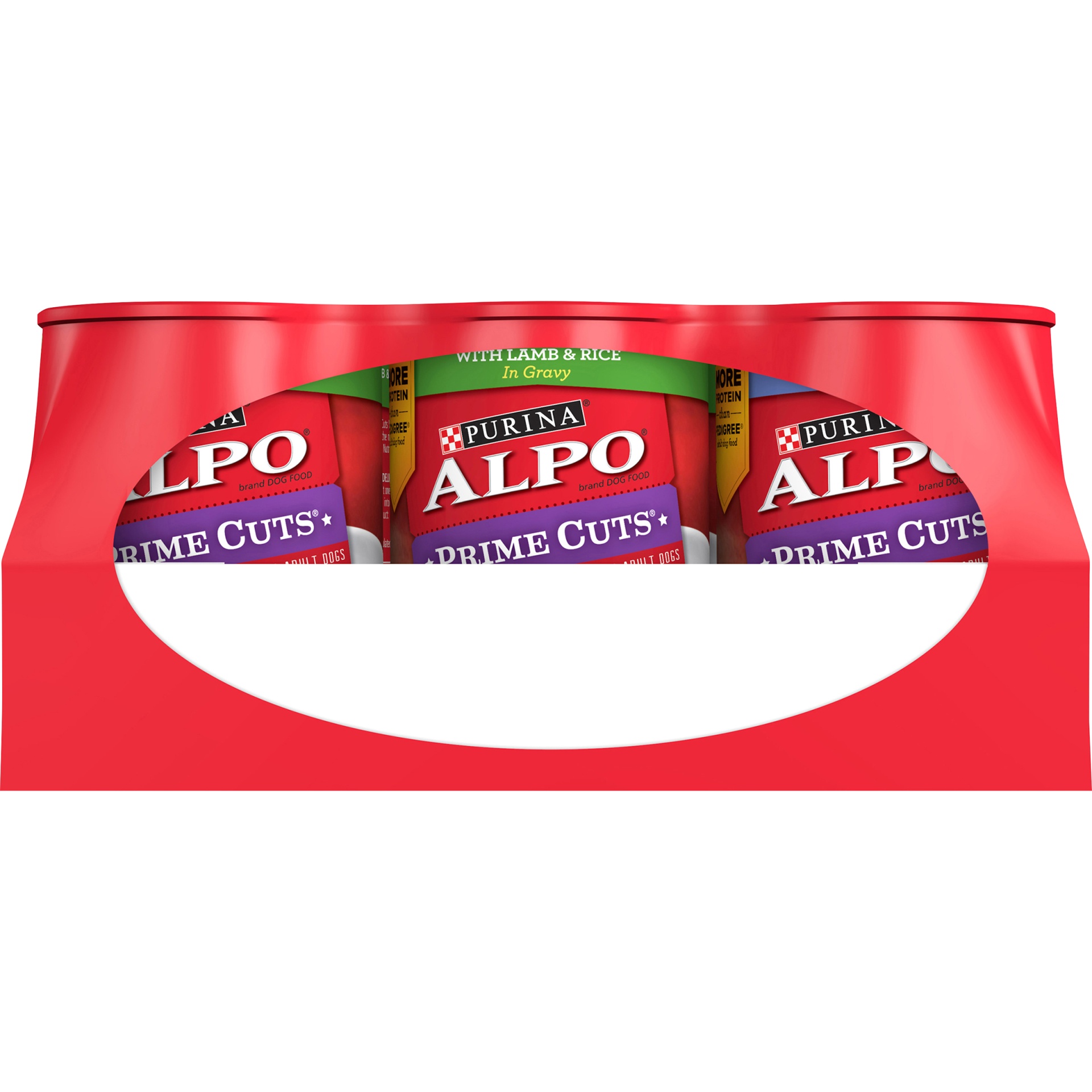 slide 6 of 9, ALPO Homestyle Prime Cuts in Gravy Variety Pack Wet Dog Food, 12 ct; 13.2 oz
