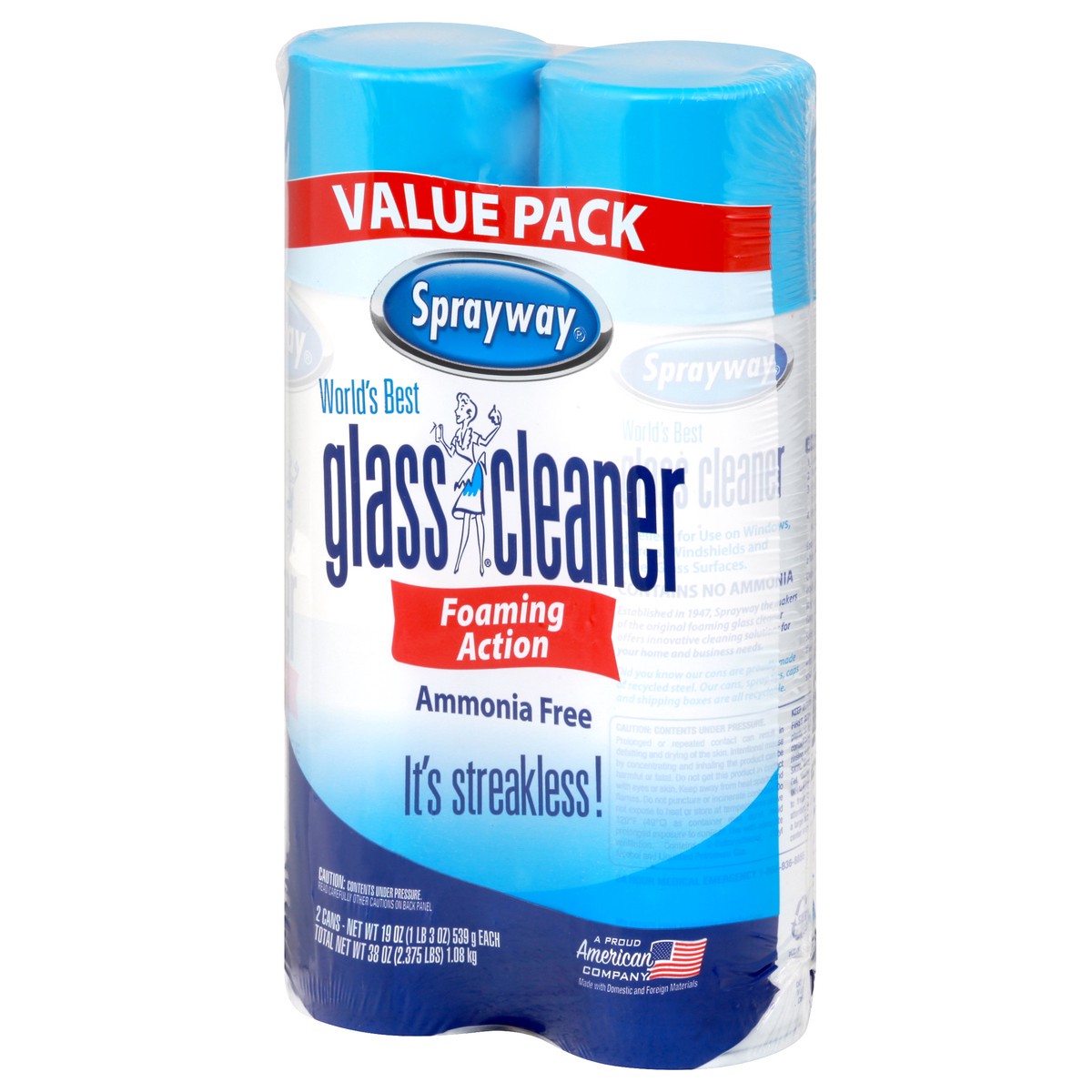 slide 3 of 8, Sprayway Glass Cleaner, 2 ct; 19 fl oz