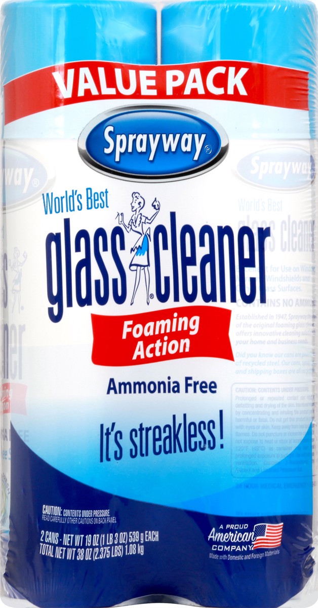 slide 7 of 8, Sprayway Glass Cleaner, 2 ct; 19 fl oz