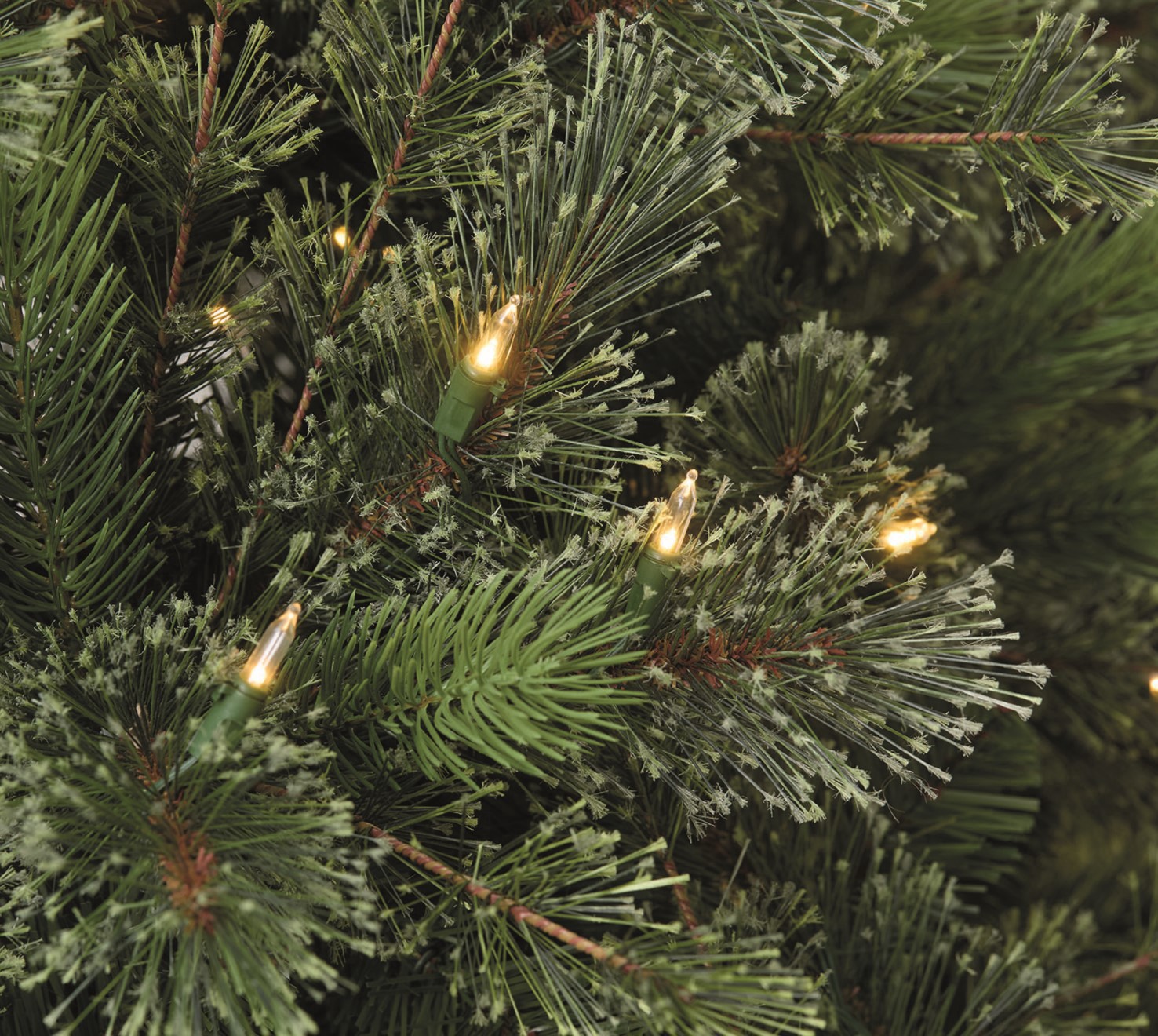 slide 6 of 8, 9ft. Pre-Lit Jackson Fir Artificial Christmas Tree, Warm White Led Lights By Ashland, 9 ft