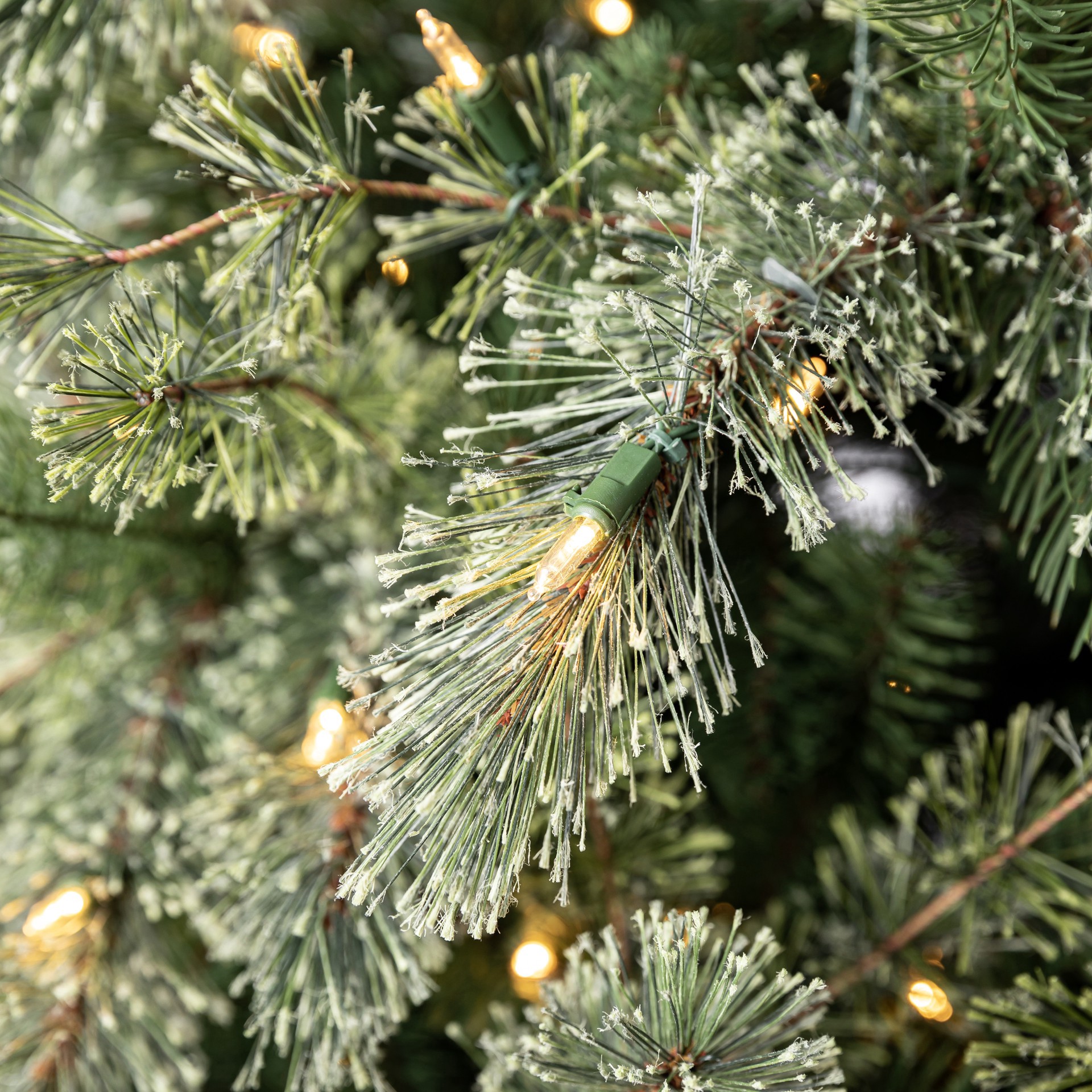 slide 8 of 8, 9ft. Pre-Lit Jackson Fir Artificial Christmas Tree, Warm White Led Lights By Ashland, 9 ft