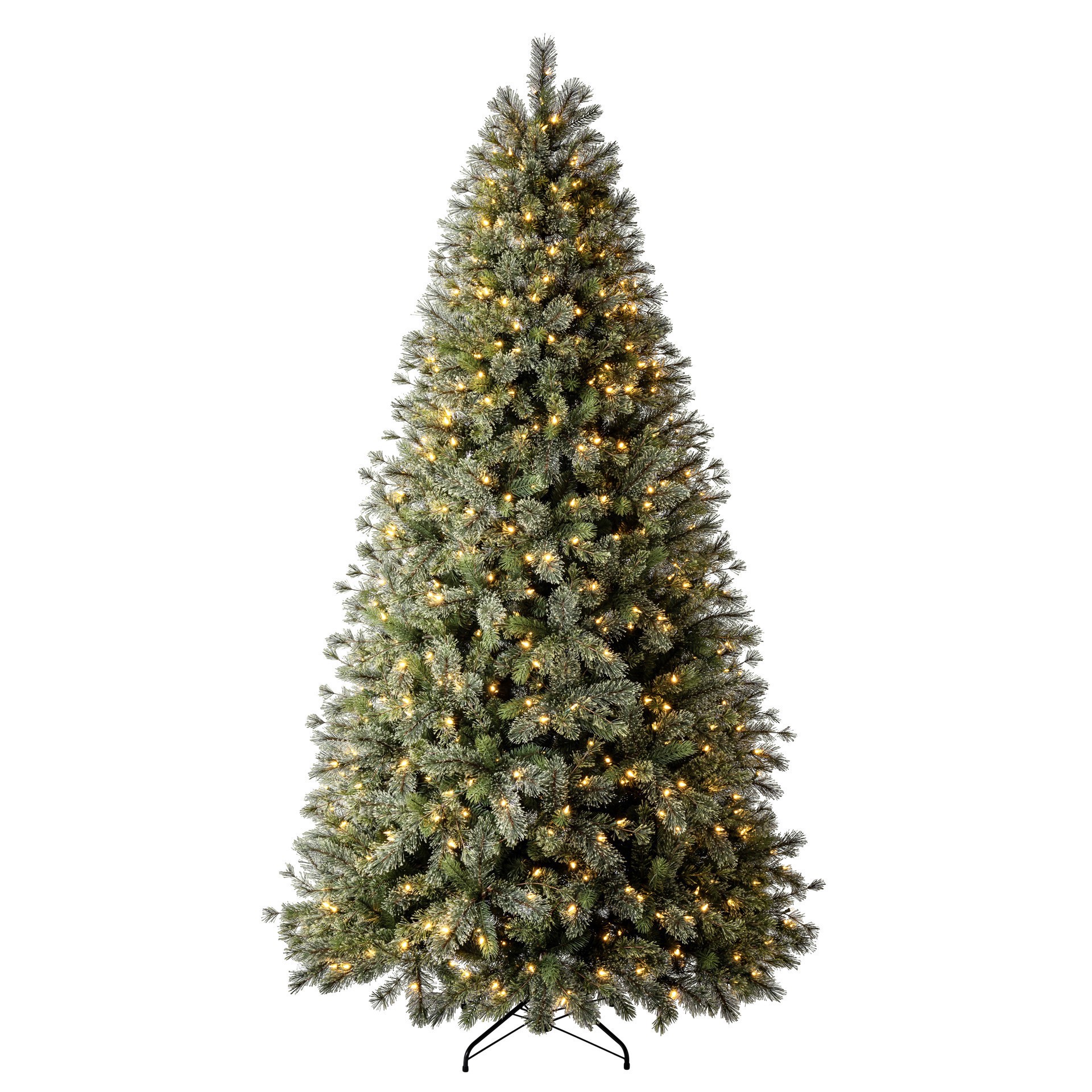 slide 3 of 8, 9ft. Pre-Lit Jackson Fir Artificial Christmas Tree, Warm White Led Lights By Ashland, 9 ft