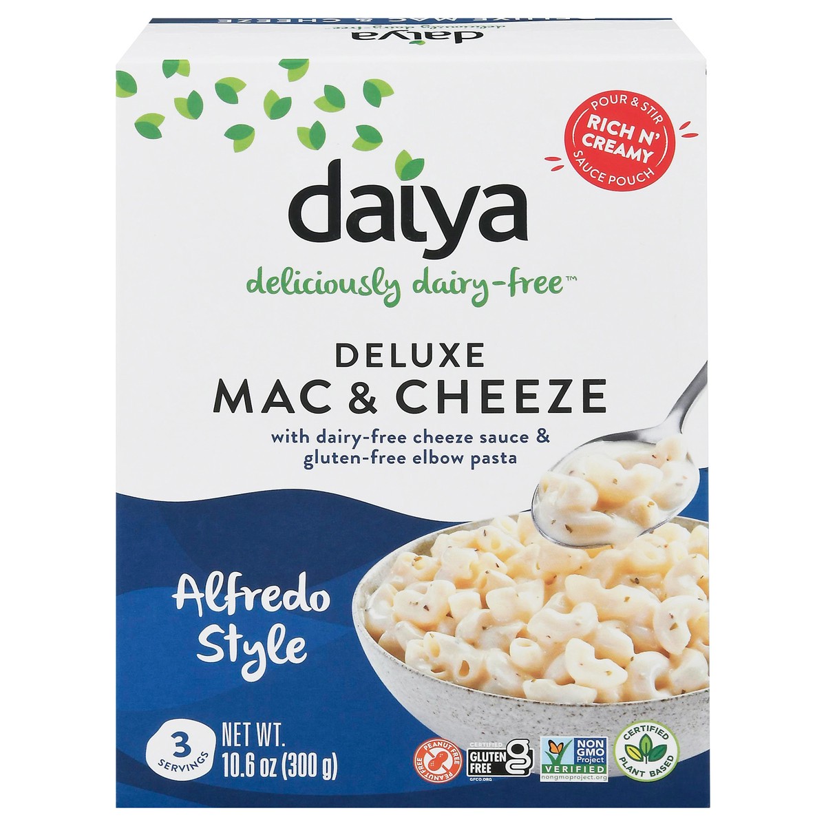 slide 1 of 1, Daiya Dairy Free Alfredo Mac and Cheese, 10.6 oz