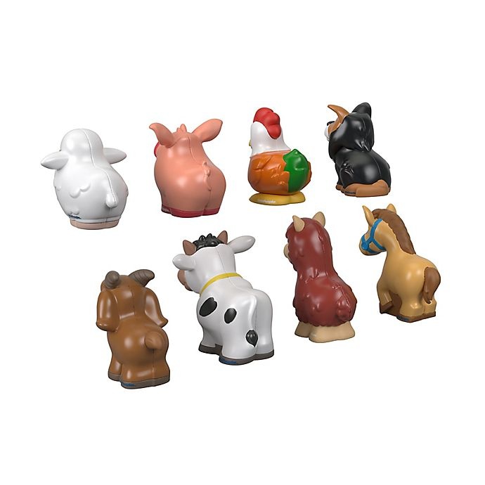 slide 4 of 5, Fisher-Price Little People Farm Animal Friends Set, 8 ct