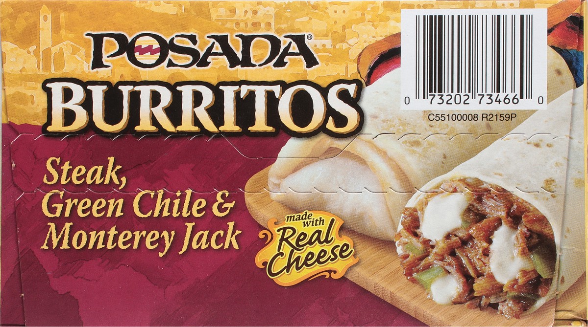 slide 2 of 11, Posada Green Chile & Monterey Jack Burritos 18 ea, 18 ct