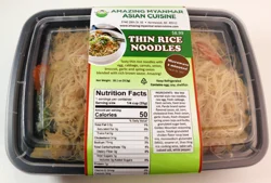 Amazing Myanmar Thin Rice Noodles