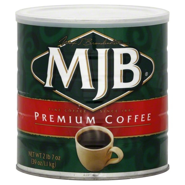 slide 1 of 1, MJB Premium All Grind Coffee, 26 oz