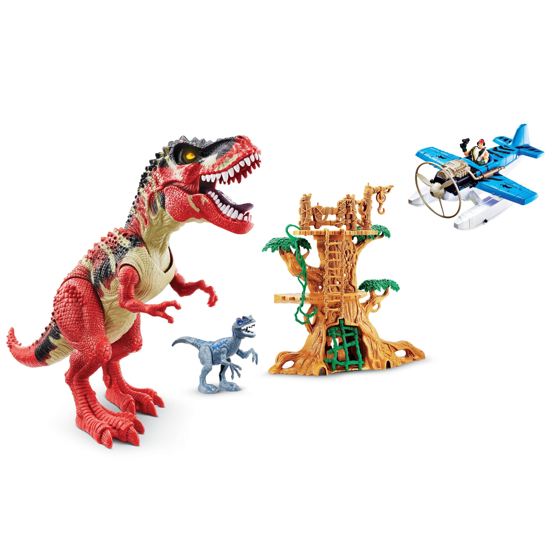 slide 1 of 4, Animal Planet Extreme T-Rex Adventure Playset, 1 ct