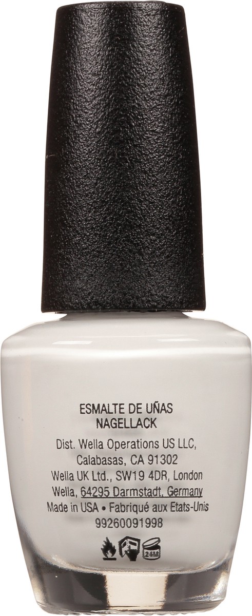 slide 8 of 9, OPI Alpine Snow Nail Lacquer 0.5 fl oz, 0.5 fl oz