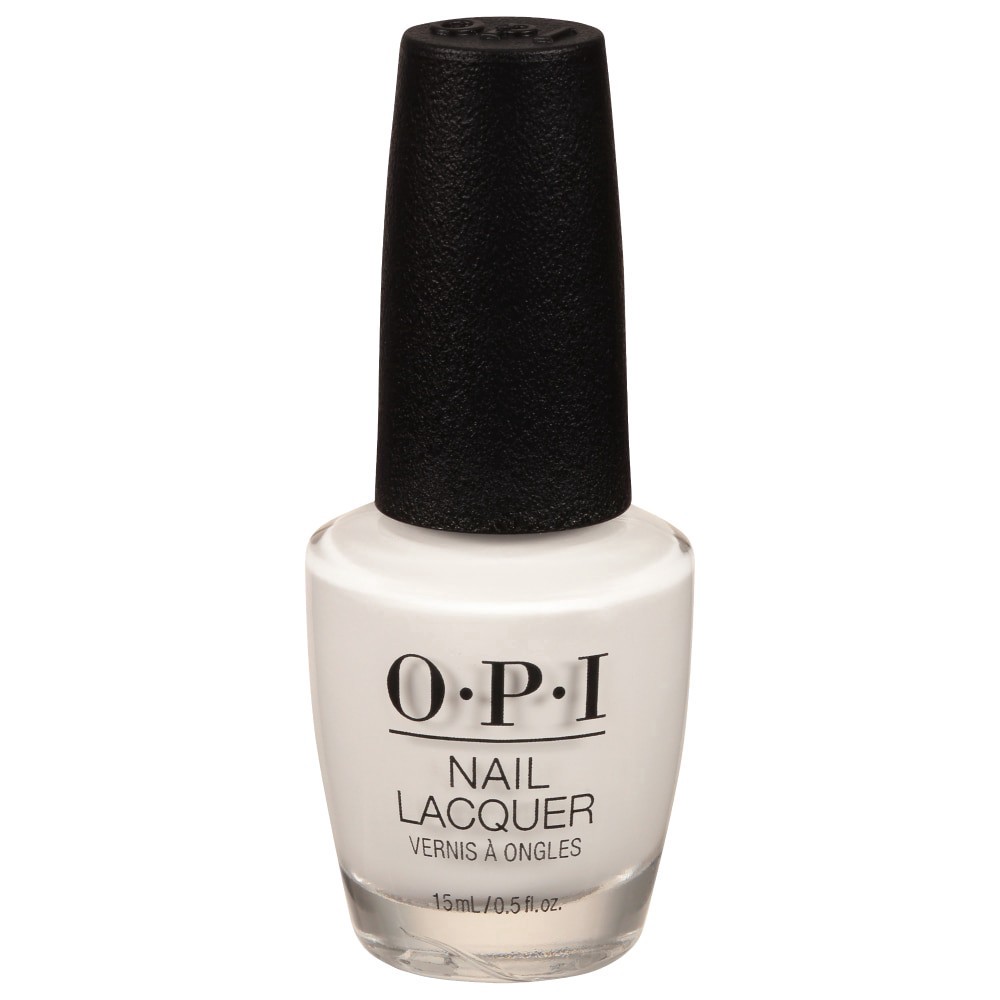 slide 1 of 9, OPI Alpine Snow Nail Lacquer 0.5 fl oz, 0.5 fl oz