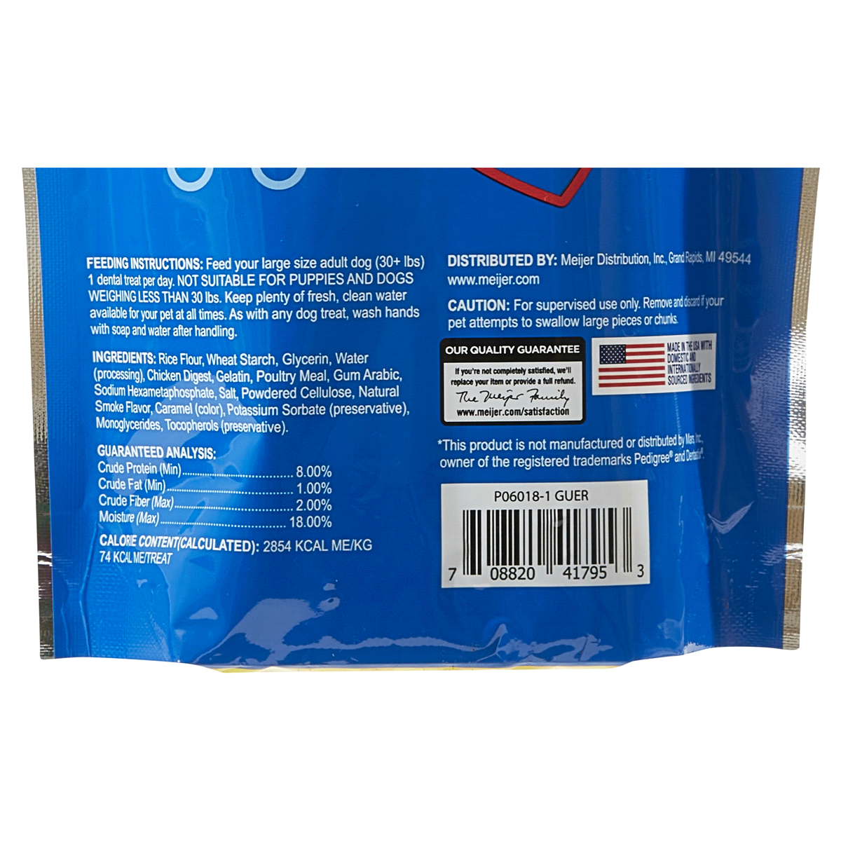 slide 23 of 29, Meijer Dental Treat Large, 18 ct