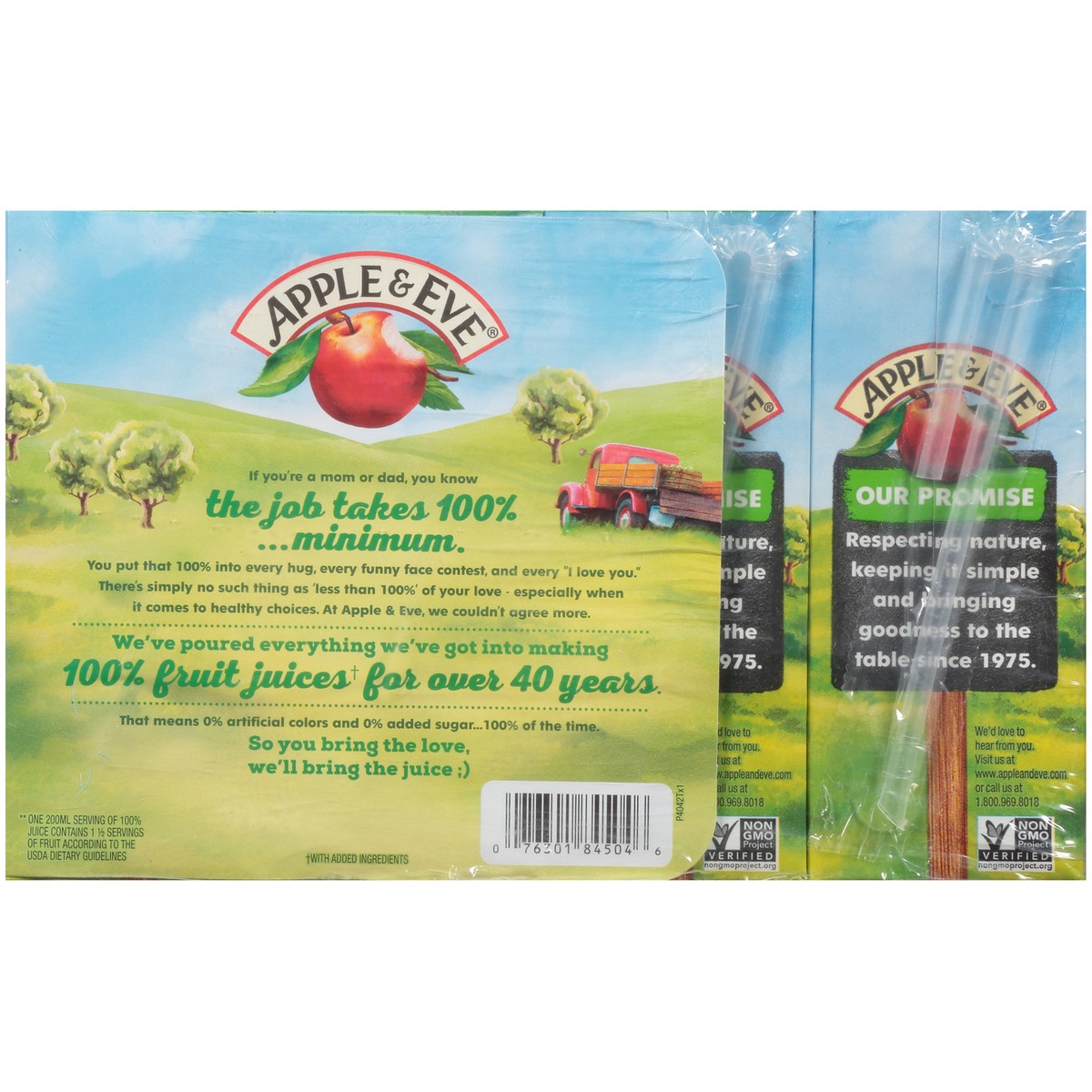 slide 6 of 11, Apple & Eve Apple Juice 100% Juice Aseptic Packs - 8 ct; 6.75 fl oz, 8 ct; 6.75 fl oz