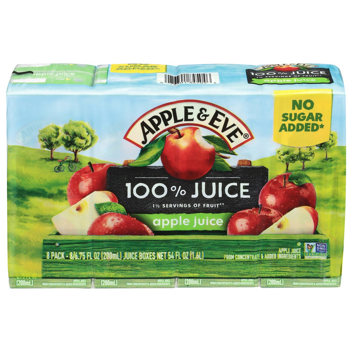 slide 1 of 11, Apple & Eve Apple Juice 100% Juice Aseptic Packs - 8 ct; 6.75 fl oz, 8 ct; 6.75 fl oz