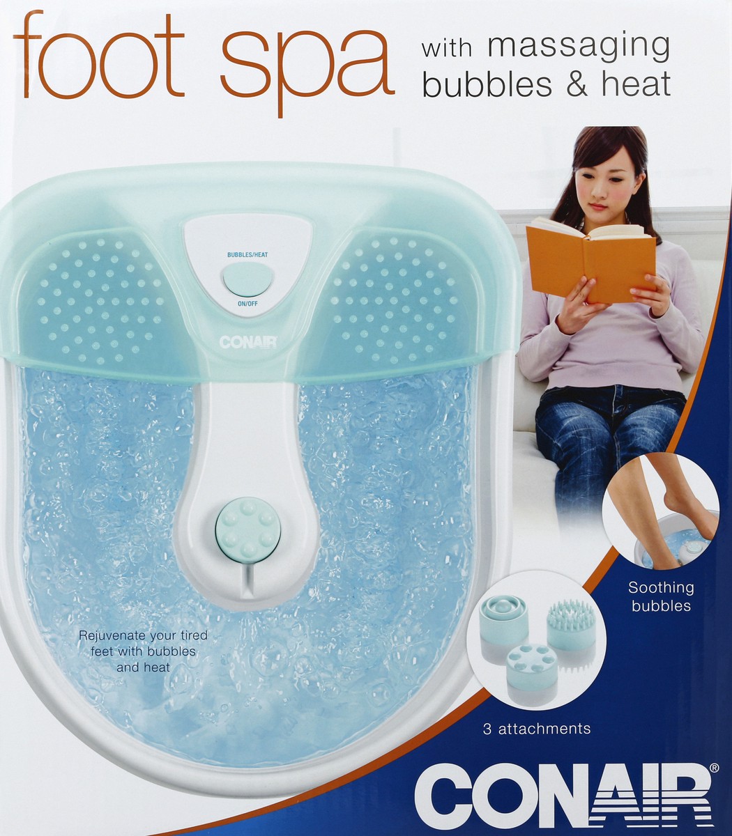 slide 5 of 6, Conair Body Benefits Vibrating Foot Massage Spa, 1 ct