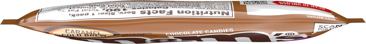 slide 7 of 9, M&M's Caramel Cold Brew Milk Chocolate Candy- 1.41 oz, 1.41 oz
