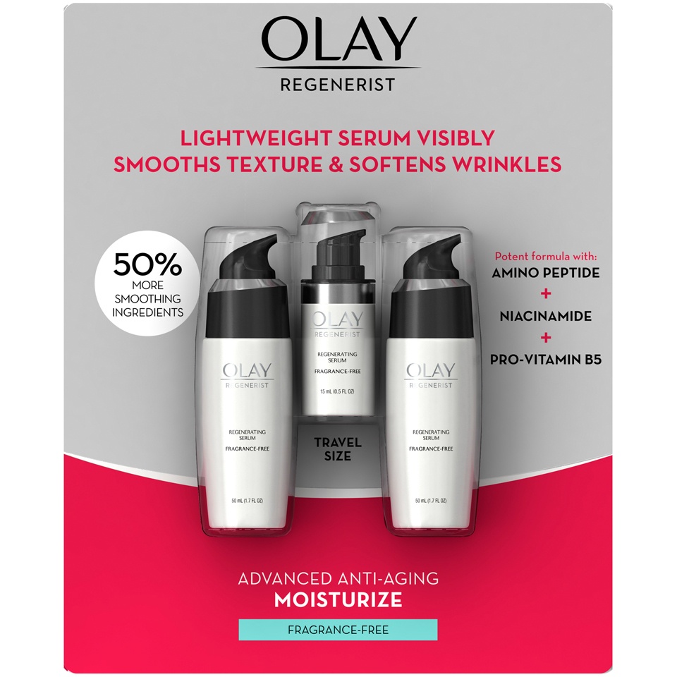 slide 2 of 2, Olay Regenerist Serum, 