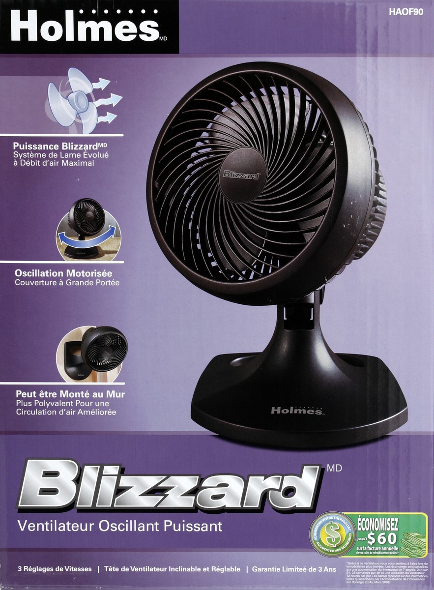 slide 3 of 5, Holmes Fan 1 ea, 1 ct