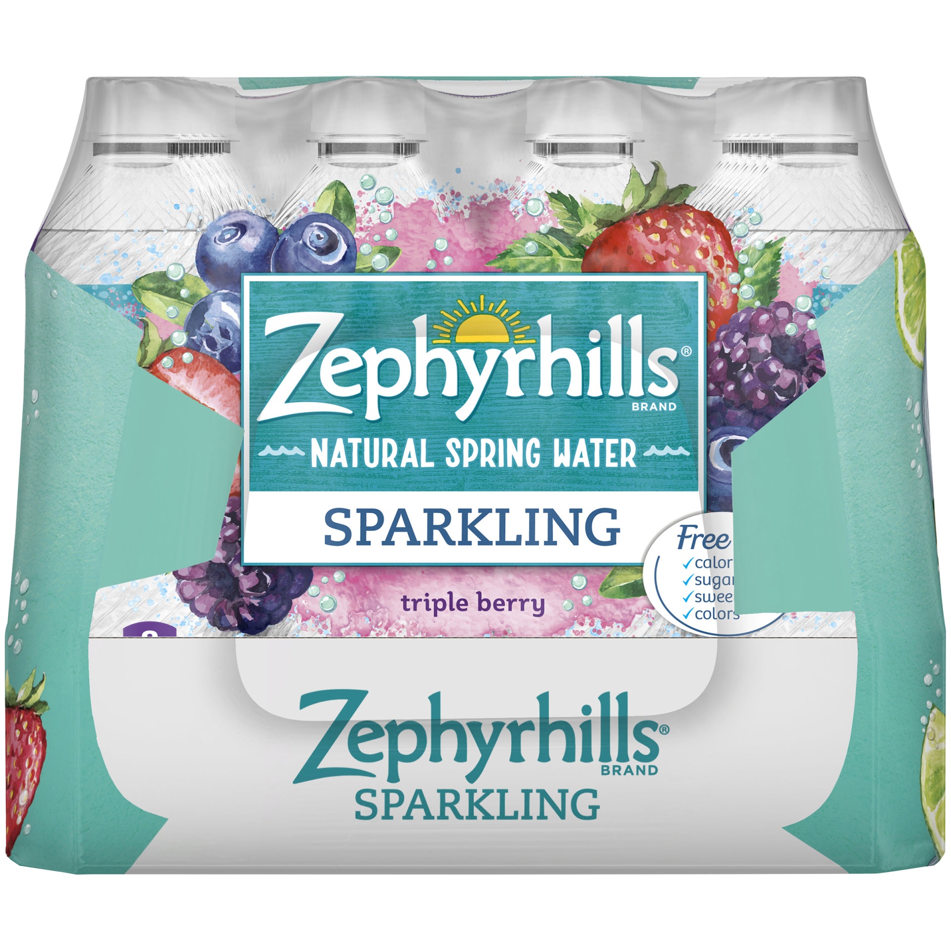 slide 4 of 7, Nestlé Zephyrhills Sparkling Flavored Water, 5 liter, 24/16.9 oz, 12.675 qt