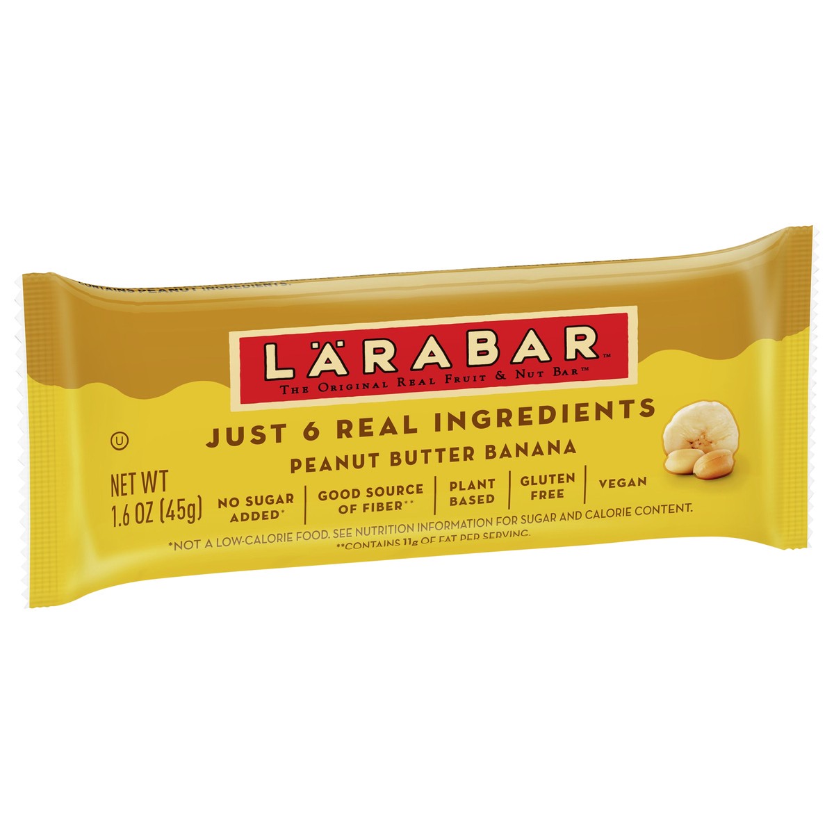 slide 2 of 12, LÄRABAR Peanut Butter Banana Fruit & Nut Bar 1.6 oz, 1.6 oz